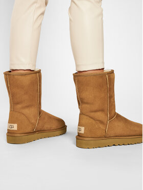 Ugg Ugg Μπότες Χιονιού W Classic Short II 1016223 Καφέ