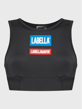 LaBellaMafia LaBellaMafia Top 25575 Černá Slim Fit
