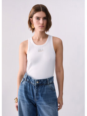 Liu Jo Liu Jo Top WF6376J482211111 Bianco Regular Fit
