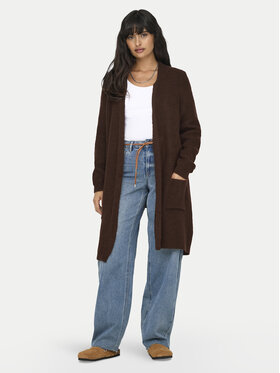 ONLY ONLY Kardigán Jade 15179815 Barna Regular Fit