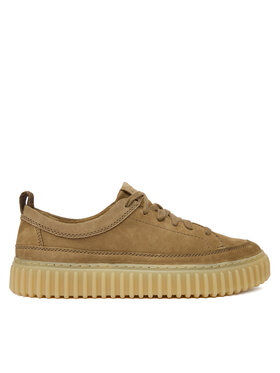 Clarks Clarks Sneakersy Torhill Lace 26184418 Brązowy