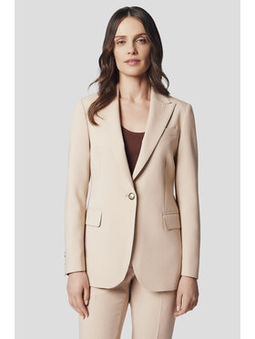 Lancerto Lancerto Marynarka Albana MA073125000004 Beżowy Slim Fit