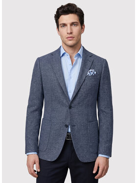 Pako Lorente Pako Lorente Marynarka P26WF-3X-014 Granatowy Slim Fit