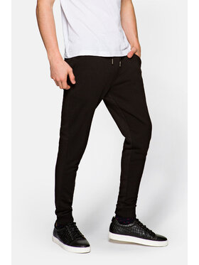 Lancerto Lancerto Spodnie dresowe Dax Czarny Regular Fit