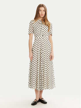 Marella Marella Každodenné šaty Lorenzo 2513221141 Écru Regular Fit