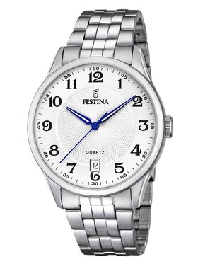 Festina Festina Zegarek F20425/1 Srebrny