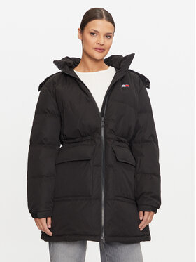 Tommy Jeans Tommy Jeans Pūkinė striukė Alaska DW0DW18821 Juoda Regular Fit
