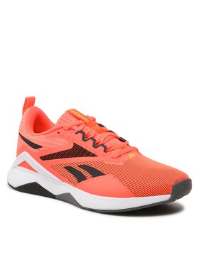 reebok running uomo arancione