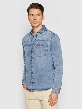 Only & Sons Only & Sons Kurtka jeansowa Lucas 22020507 Niebieski Regular Fit