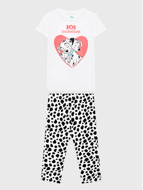 OVS OVS T-krekla un šortu komplekts 1764438 Balts Regular Fit