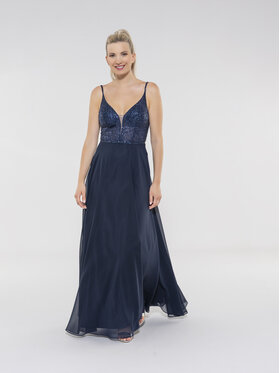 Swing Swing Večernja haljina 5AC10500 Tamnoplava Regular Fit