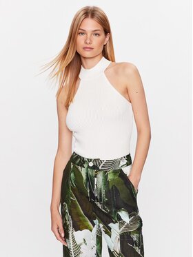 Guess Guess Sveter Shayna W2BR66 Z2YK2 Béžová Slim Fit