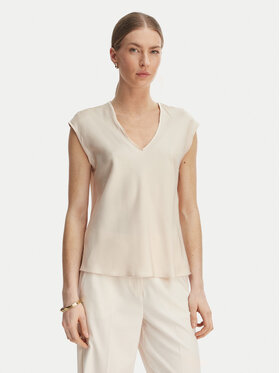 Rinascimento Rinascimento Bluza CFC0127631003 Bež Regular Fit