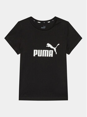 Puma Puma T-Shirt Ess Logo 587029 Schwarz Regular Fit