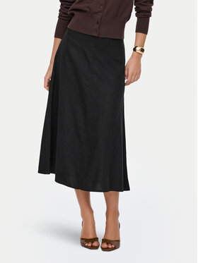 ONLY ONLY Спідниця-міді Goa 15363690 Чорний Regular Fit