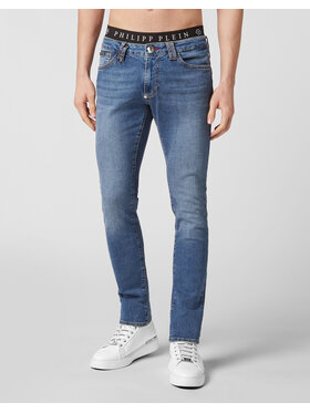 PHILIPP PLEIN PHILIPP PLEIN Džínsy 67 Modrá Slim Fit