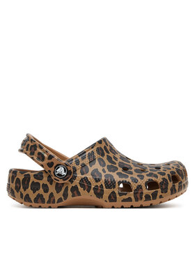 Crocs Crocs Klapki Classic Animal Clog 211881 Brązowy