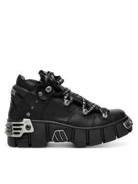 NEW ROCK NEW ROCK Laisvalaikio batai M-WALL106NSHLACE-C2 Juoda