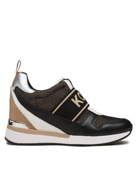 MICHAEL Michael Kors MICHAEL Michael Kors Laisvalaikio batai Maven Slip On Trainer 43R3MVFP2D Juoda