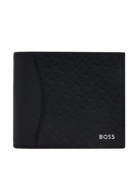 BOSS BOSS Nagyméretű férfi pénztárca 50542388 Fekete