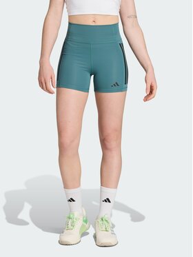 adidas adidas Szorty sportowe 143807 Zielony Fitted Fit