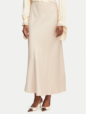 Rinascimento Rinascimento Maxi suknja CFC0128467003 Bež Regular Fit