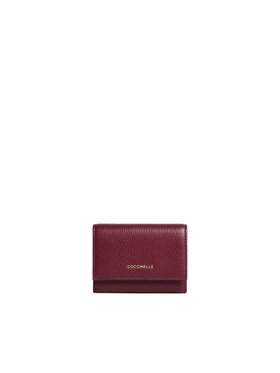 Coccinelle Coccinelle Portafoglio Metallic 1 Bordeaux