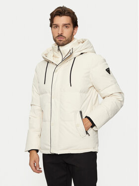 Guess Guess Kurtka zimowa M4BL43 WGJR2 Beżowy Regular Fit