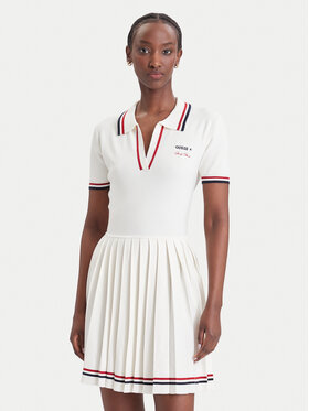 Guess Guess Trikotāžas kleita W6BK98 Z2277 Krēmkrāsas Regular Fit