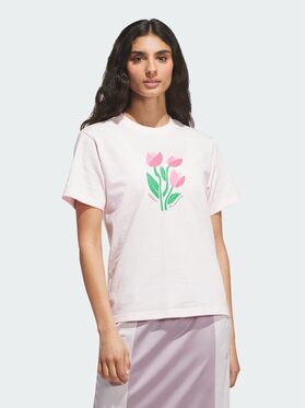 adidas adidas T-Shirt 167502 Różowy Regular Fit