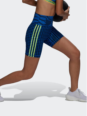 adidas adidas Pantaloni scurți sport FARM Rio Bike HI5220 Albastru Tight Fit
