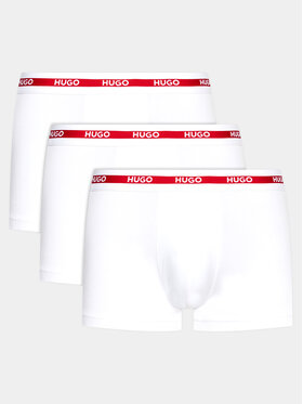 HUGO Hugo Set od 3 para bokserica 50492375 Bijela