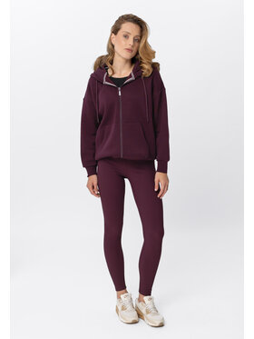 Volcano Volcano Legginsy N-LISBONA Fioletowy Regular Fit