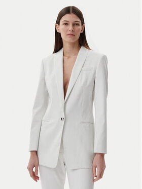 HUGO HUGO Giacca da abito 50537759 Bianco Slim Fit
