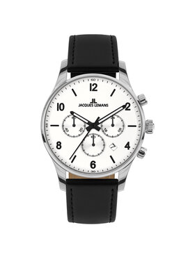 Jacques Lemans Jacques Lemans Zegarek 1-2126B Czarny