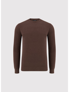 Pako Lorente Pako Lorente Sweter P26WF-2X-014 Brązowy Classic Fit