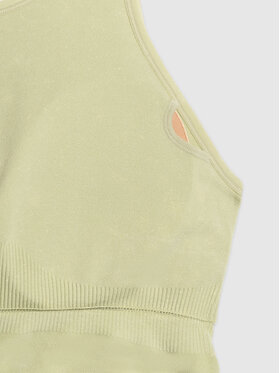 4F 4F Koszulka techniczna YOGA Zielony Slim Fit