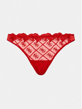 Guess Guess Braziljske spodnje hlačke O3BE09 KBX70 Rdeča