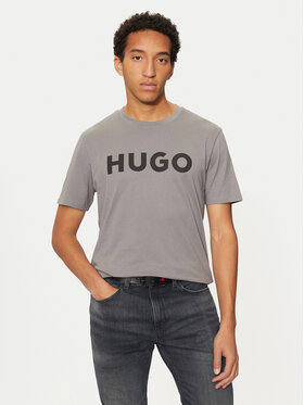HUGO Hugo T-Shirt Dulivio 50467556 Šedá Regular Fit