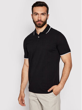 Armani Exchange Armani Exchange Поло 8NZF75 Z8M5Z 1200 Чорний Regular Fit