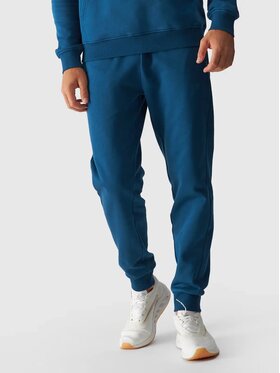 4F 4F Pantaloni da tuta 4FWMM00TTROM0943-46S Verde Regular Fit
