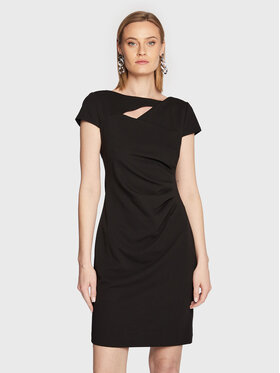 DKNY DKNY Každodenní šaty DD2H1240 Černá Regular Fit