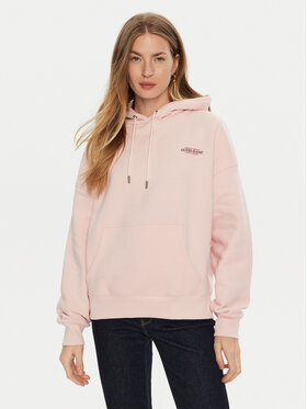 Guess Jeans Guess Jeans Суитшърт W4BQ21 KC811 Розов Regular Fit
