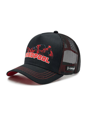 Capslab Capslab Șapcă Marvel Dead Pool CL/MAR4/1/DEA3 Negru