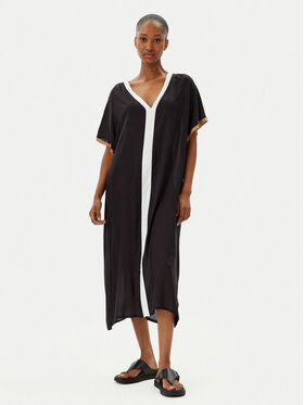 BOSS BOSS Strandkleid 50540531 Schwarz Relaxed Fit