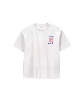 Coccodrillo Coccodrillo T-Shirt ZC6143218LGD-001 Bílá Regular Fit