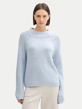 Tom Tailor Tom Tailor Sweter 1044083 Błękitny Loose Fit