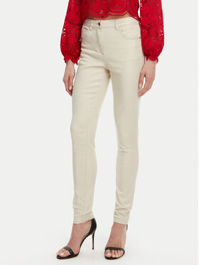 Morgan Morgan Traperice 251-PEWELI Bež Slim Fit