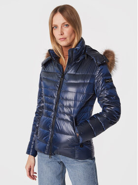 Frieda & Freddies Frieda & Freddies Pernata jakna 8731C Tamnoplava Slim Fit