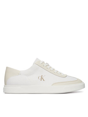 Calvin Klein Calvin Klein Sneakers Low Pro Cups Wt Canv Mg HW0HW03145 Alb